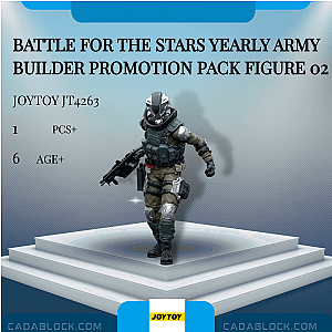 Joytoy JT4263 Battle for the Stars Yearly Army Builder Promotion Pack Figure 02 Creator Expert