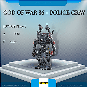 Joytoy JT1033 GOD OF WAR 86 - Police Gray Creator Expert