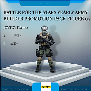 Joytoy JT4300 Battle for the Stars Yearly Army Builder Promotion Pack Figure 05 Creator Expert