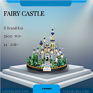 B Brand 826 Fairy Castle Modular Building