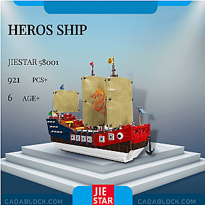 JIESTAR 58001 Heros Ship Creator Expert