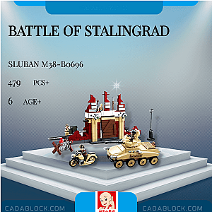 Sluban M38-B0696 Battle of Stalingrad Military