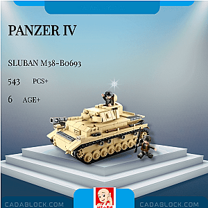 Sluban M38-B0693 Panzer IV Military