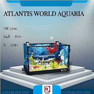 DK 7020 Atlantis World Aquaria Creator Expert