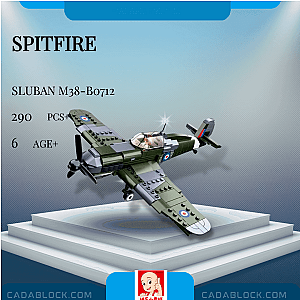 Sluban M38-B0712 Spitfire Military