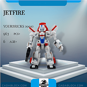 YOURBRICKS 20012 Jetfire Creator Expert