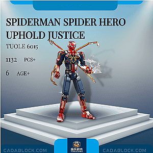 TUOLE 6015 Spiderman Spider Hero Uphold Justice Movies and Games