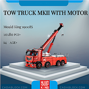 MOULD KING 19008S Tow Truck MKII With Motor Technician