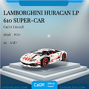 CaDa C61018 Lamborghini Huracan LP 610 Super-Car Technician