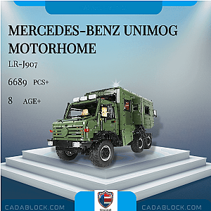 LR J907 Mercedes-Benz Unimog Motorhome Technician