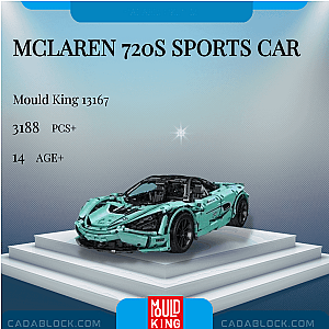 MOULD KING 13167 McLaren 720S Sports Car Technician