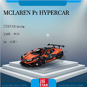 JIESTAR 91104 McLaren P1 Hypercar Technician