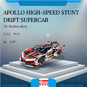 IM.Master 9809 Apollo High-speed Stunt Drift Supercar Technician