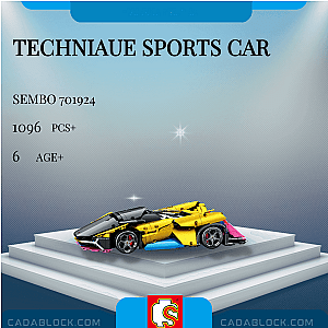 SEMBO 701924 TECHNIAUE Sports Car Technician