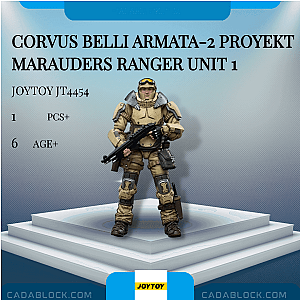 Joytoy JT4454 Corvus Belli Armata-2 Proyekt Marauders Ranger Unit 1 Creator Expert