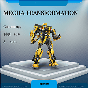 Custom 997 Mecha Transformation Creator Expert