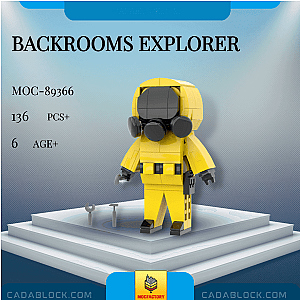 MOC Factory 89366 Backrooms Explorer Creator Expert