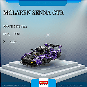 MOYU MY88314 McLaren Senna GTR Technician