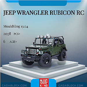 MOULD KING 13124 Jeep Wrangler Rubicon RC Technician