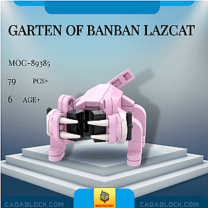 MOC Factory 89385 Garten of Banban Lazcat Movies and Games
