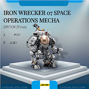 Joytoy JT2207 Iron Wrecker 07 Space Operations Mecha Creator Expert