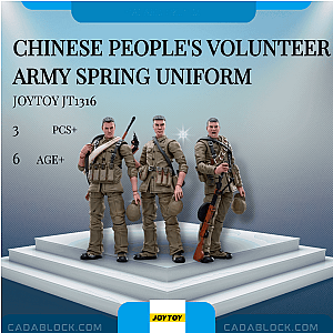 Joytoy JT1316 Chinese People's Volunteer Army Spring Uniform Creator Expert