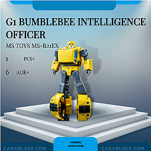 MAGIC SQUARE MS-B21EX G1 Bumblebee Intelligence Officer Creator Expert