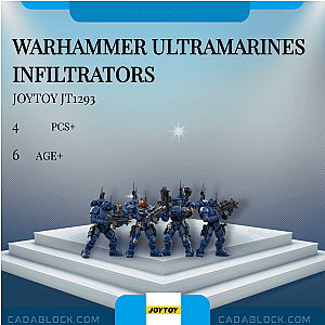 Joytoy JT1293 Warhammer ULTRAMARINES INFILTRATORS Creator Expert