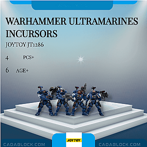 Joytoy JT1286 Warhammer ULTRAMARINES INCURSORS Creator Expert