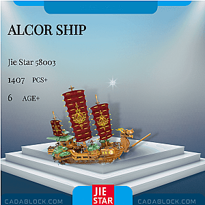 JIESTAR 58003 ALCOR Ship Creator Expert