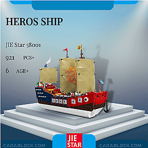 JIESTAR 58001 Heros Ship Creator Expert