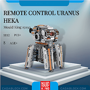 MOULD KING 15050 Remote Control Uranus Heka Space