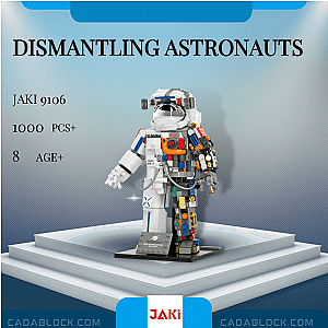 JAKI 9106 Dismantling Astronauts Creator Expert