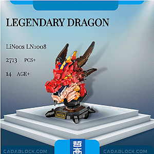 LiNOOS LN1008 Legendary Dragon Creator Expert