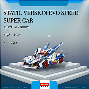 MOYU MY88007A Static Version Evo Speed Super Car Technician