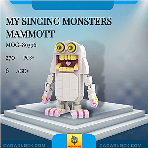 MOC Factory 89396 My Singing Monsters Mammott Movies and Games