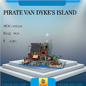 MOC Factory 126702 Pirate Van Dyke's Island Creator Expert