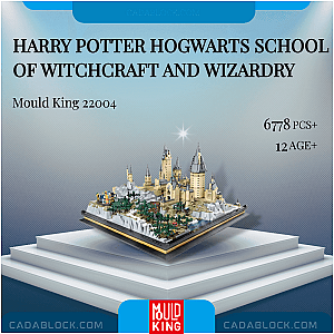 MOULD KING 22004 Harry Potter Hogwarts School of Witchcraft and Wizardry Modular Building