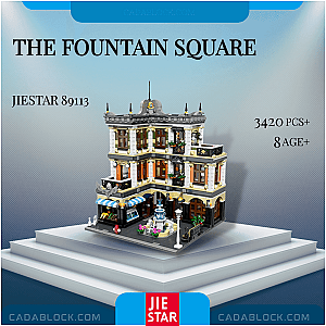 JIESTAR 89113 The Fountain Square Modular Building