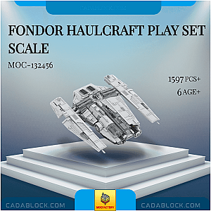 MOC Factory 132456 Fondor Haulcraft Play Set Scale Star Wars