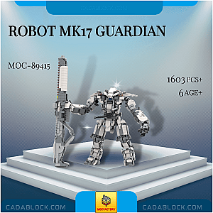 MOC Factory 89415 Robot MK17 Guardian Creator Expert