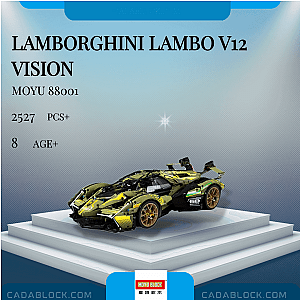 MOYU 88001 Lamborghini Lambo V12 Vision Technician