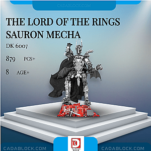 DK 6007 The Lord of the Rings Sauron Mecha Movies and Games