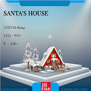 JIESTAR 89141 Santa's House Creator Expert