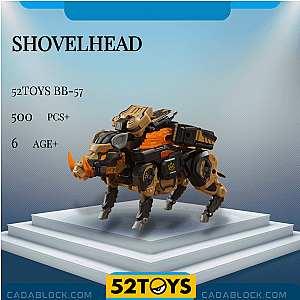 52TOYS BB-57 SHOVELHEAD Creator Expert