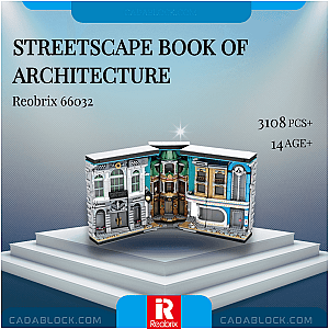 REOBRIX 66032 Streetscape Book of Architecture Creator Expert