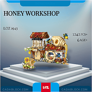 LOZ 1943 Honey Workshop Creator Expert