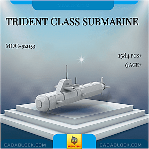 MOC Factory 52053 Trident Class Submarine Technician
