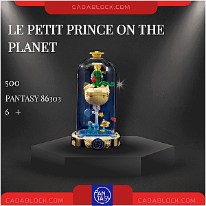 Pantasy 86303 Le Petit Prince On The Planet Creator Expert