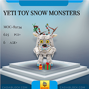 MOC Factory 89234 Yeti Toy Snow Monsters Creator Expert